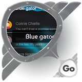 Blue gator GO SMS icon