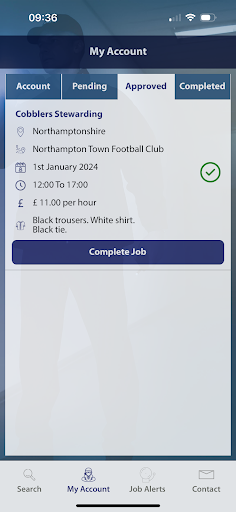 Safe and Secure Job Board Screen 3