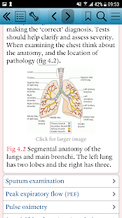 Oxford Handbook of Clinical Medicine, Tenth Ed. Captura de pantalla