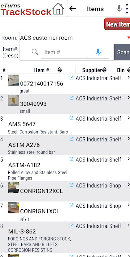TrackStock Screen 2