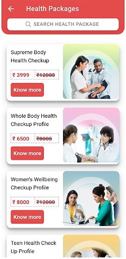 Family Care Hospitals Screen 3