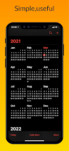iCalendar - Calendar iOS 15 Screenshot