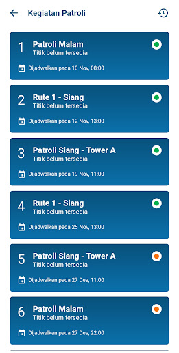 Android application PropIn Security & Concierge screenshort