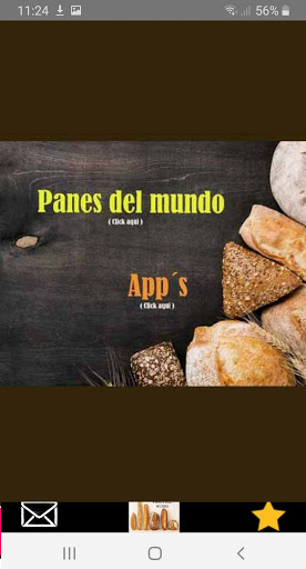 Android application Panes del mundo screenshort