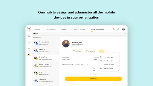 Screenshot of Zoho One - The Business Suite