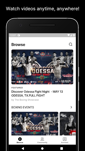 Android application SHOWY TV screenshort