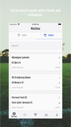 Ligue 1 Predictor Screen 2