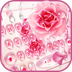 Cover Image of Download Rose Waterdrop Keyboard Theme 6.0.1117_7 APK