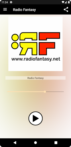 Android application Radio Fantasy screenshort