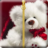 Teddy Bear Zipper Lock Screen icon