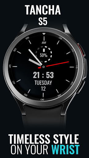 Android application Tancha S5 Hybrid Watch Face screenshort