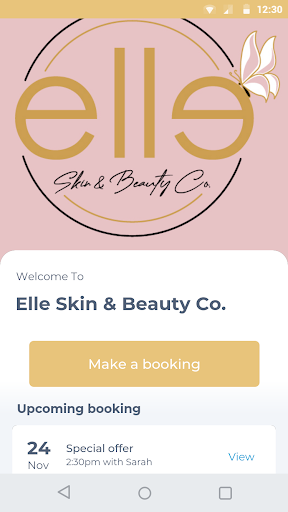Android application Elle Skin & Beauty Co. screenshort