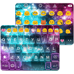 Cover Image of ダウンロード Rainbow Star Emoji Keyboard 1.0.7 APK