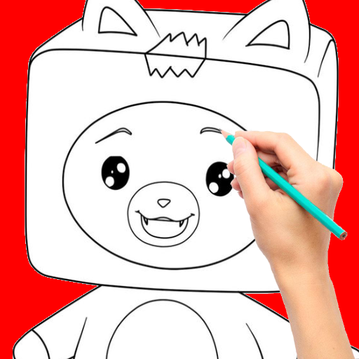 lankybox Coloring Book - AppWisp.com