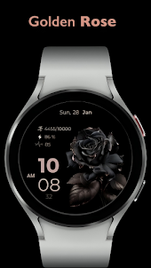 Golden Rose - Watch Face