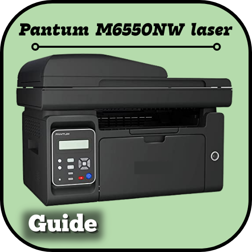 Pantum M6550NW laser guide logo