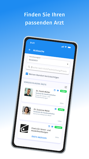 arzt-direkt Videosprechstunden Screen 2