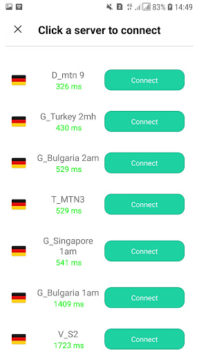 Taj VPN - High Speed VPN Screenshot 4 - AppWisp.com