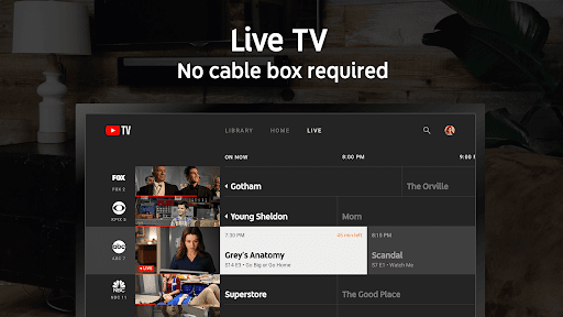 YouTube TV screenshot 3