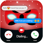 Cover Image of Télécharger fake chat with ladybug : call & video - prank 1.3 APK