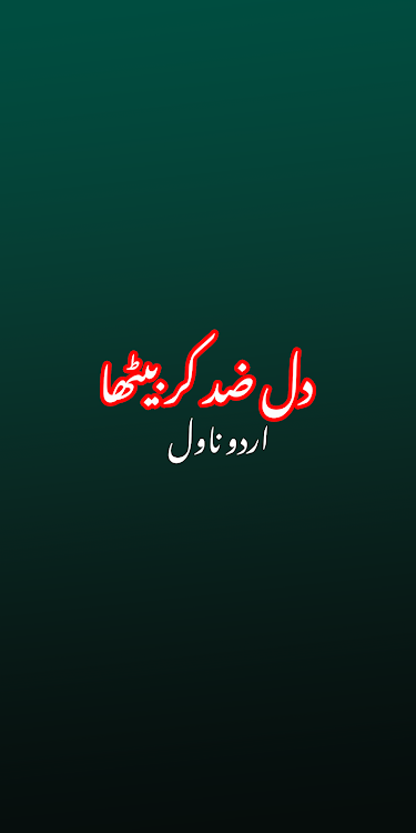 Dil Zid Kar Betha Urdu Novel - 1.6 - (Android)