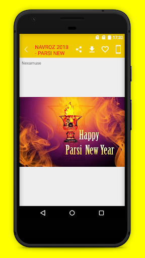 Navroz Parsi New Year Greeting Screen 3