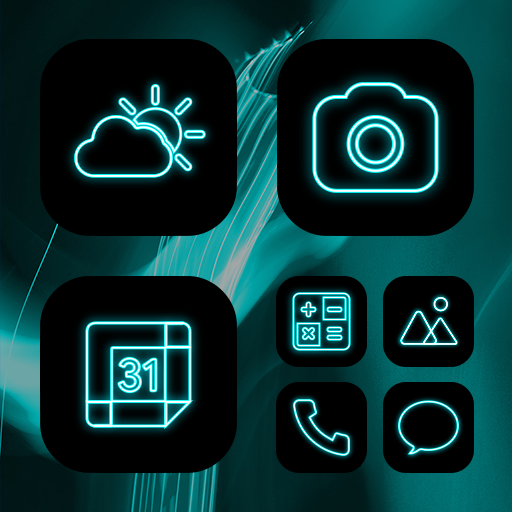 Wow Aurora Theme - Icon Pack logo