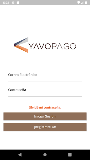 Android application Yavo Capital screenshort