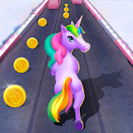 Cover Image of 下载 Unicorn Run: Magic Pony Dash Runner 1.0 APK