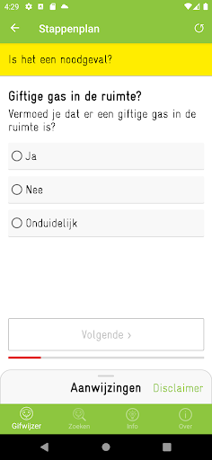 Gifwijzer Screen 2
