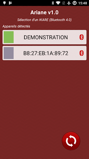 Android application Ariane screenshort