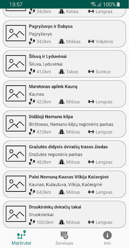 Dviratė Lietuva Screen 3