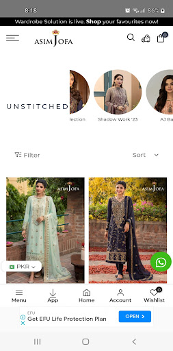 Asim Jofa Screen 2