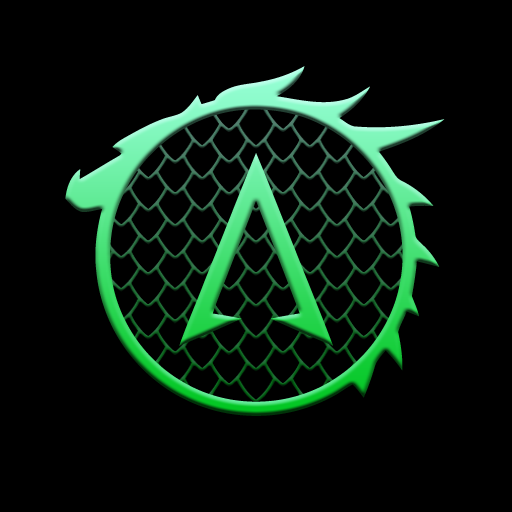 Toxic Green Dragon Icons