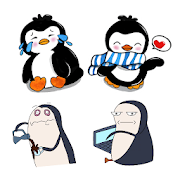 Penguin stickers WAStickerApps