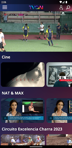 Android application TVOAI De Grupo Fórmula screenshort