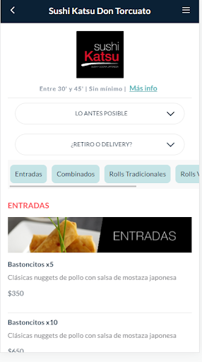 SUSHI KATSU Screen 2