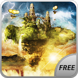 Fly Island Free 3D LWP icon