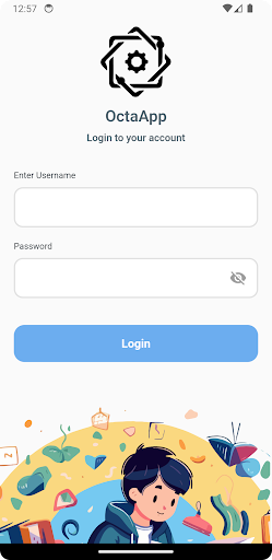 Android application OctaApp screenshort