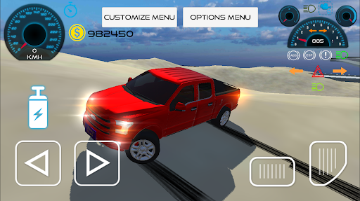 American Ford Car Drive Game