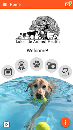 Android application Lakeside Animal Health screenshort