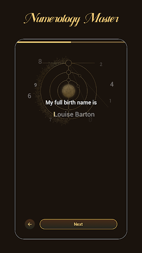 Numerology Master Screen 2