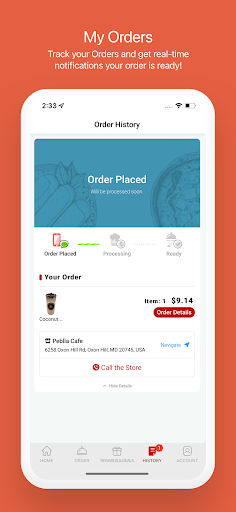 Peblla Cafe Screen 2