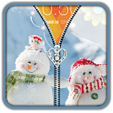 Snowman Zipper UnLock icon