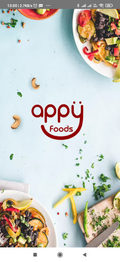 Android application Appyfoods - Online Food Delive screenshort