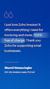 Zoho Invoice - Invoicing App Unknown