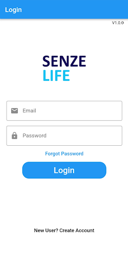 Android application SenzeLife screenshort