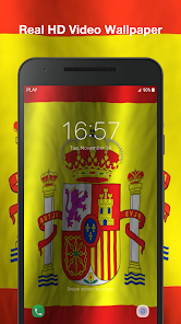 Captura 3 3d Bandera España Fondo android