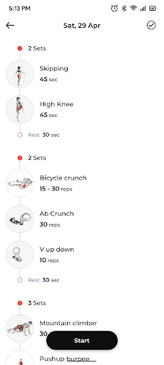 Personalized Lets Get Fit Screen 3