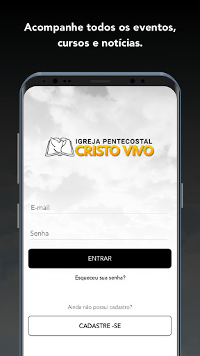 Android application Cristo Vivo screenshort